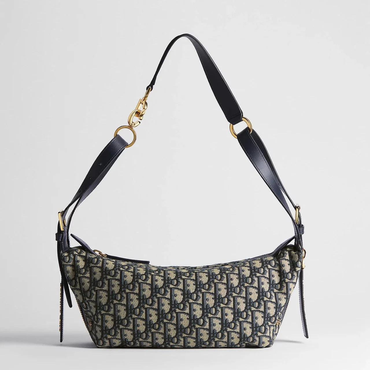 Dior Small D-Journey Bag Blue Dior Oblique Jacquard - Image 2