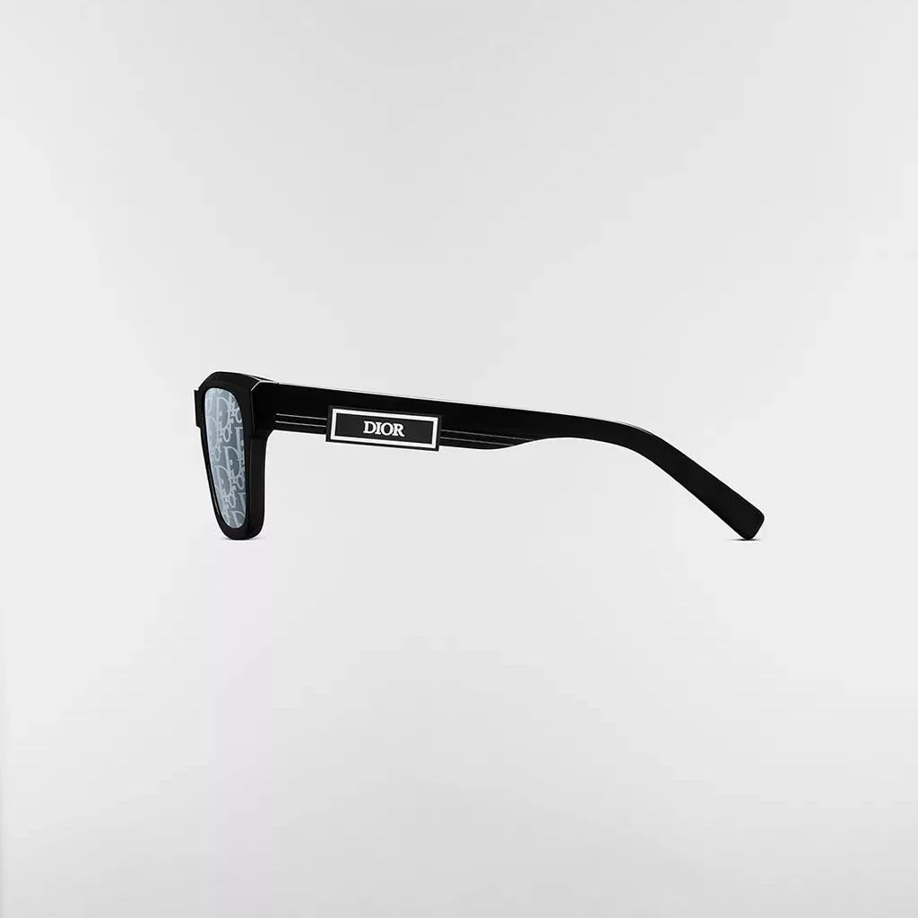 Dior B23 S1I Black Rectangular Sunglasses - Image 4