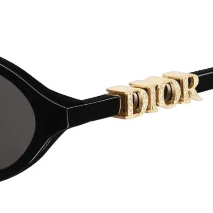 Dior Treasure Black Oval Sunglasses - Image 5