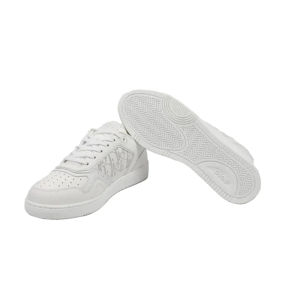 Dior Top Sneaker White Smooth And Leather - Image 2