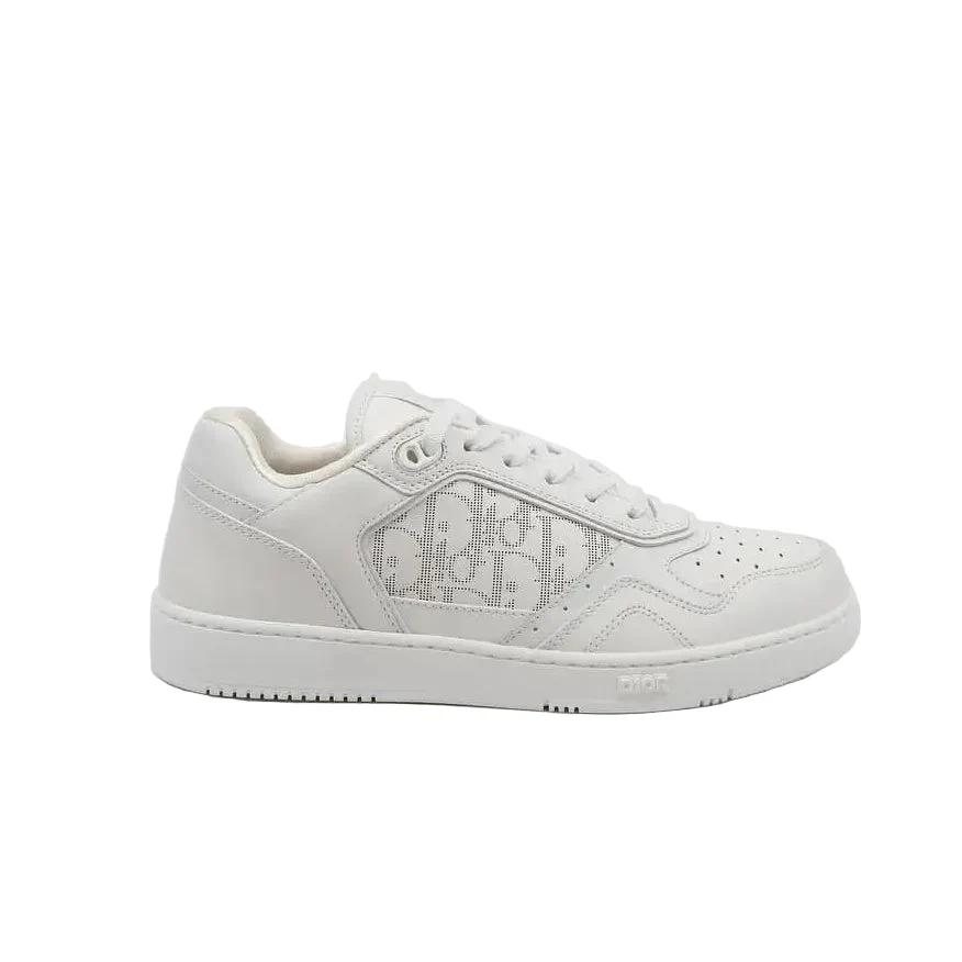 Dior Top Sneaker White Smooth And Leather - Image 3