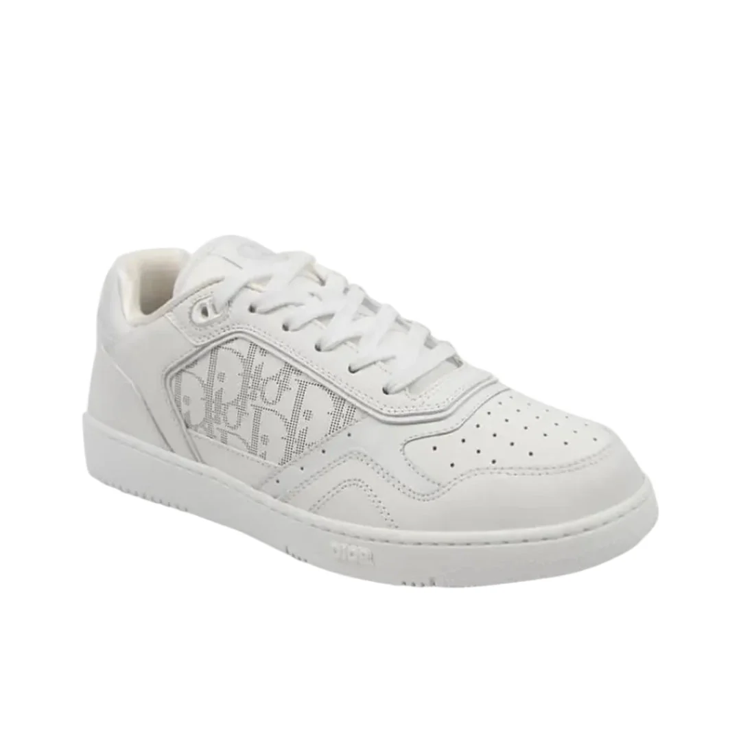 Dior Top Sneaker White Smooth And Leather - Image 5