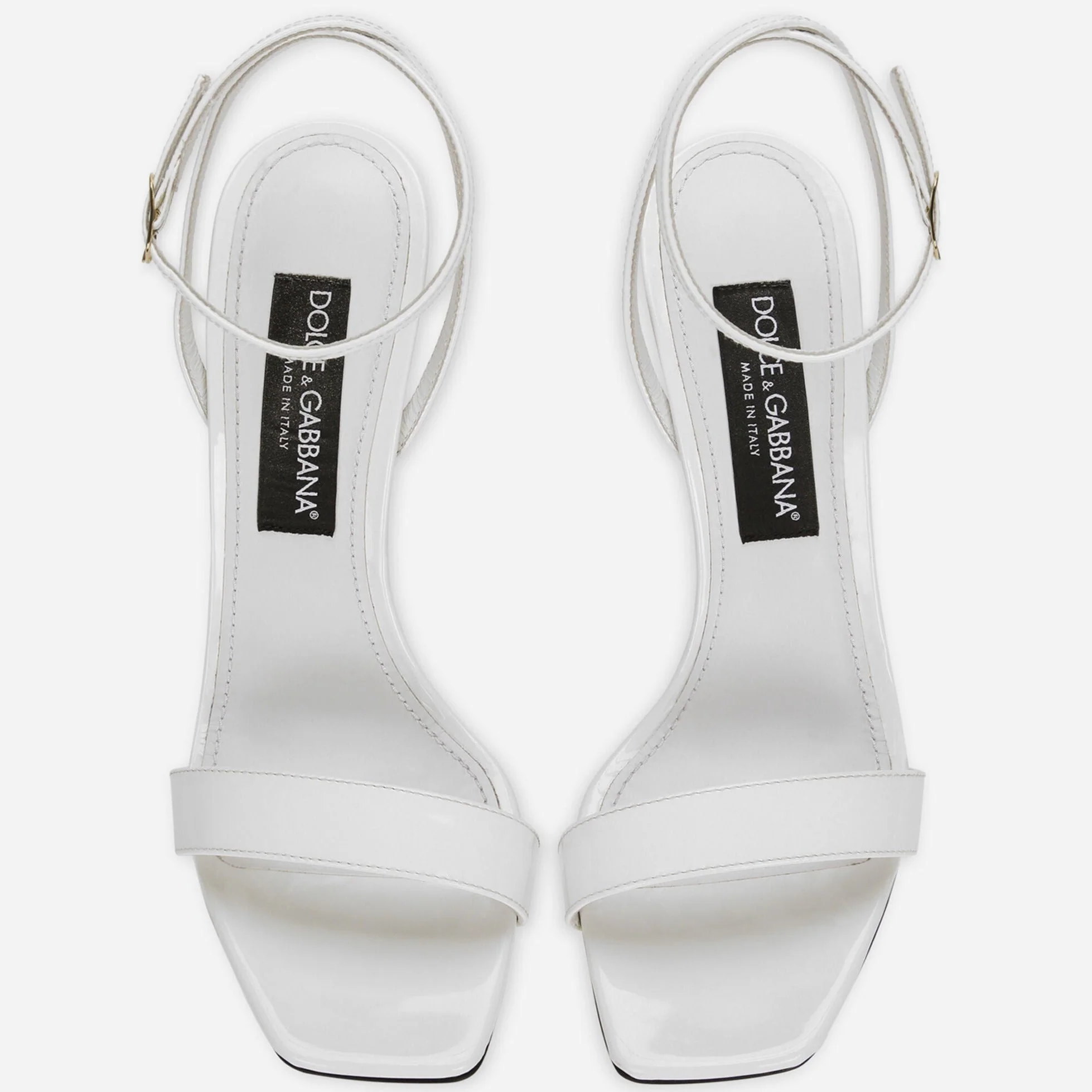 Dolce & Gabbana Patent Leather Sandals - Image 4
