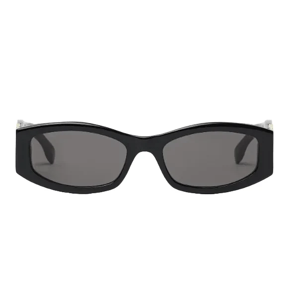 Fendi Black Acetate Sunglasses - Image 3