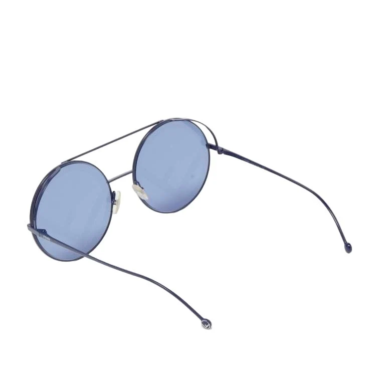 Fendi Blue FF 0285/S Round Oversized Sunglasses - Image 3