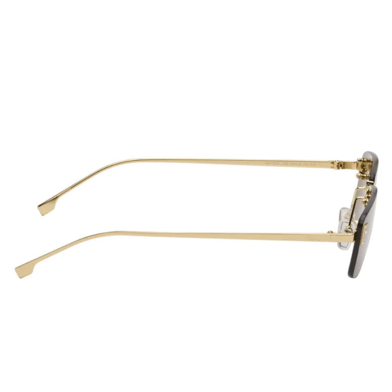 Fendi Gold 'Fendi First' Crystal Sunglasses - Image 3