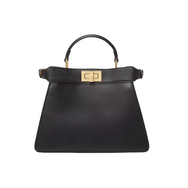 Fendi Peekaboo ISeeU Small Black, calf leather bag - Image 3