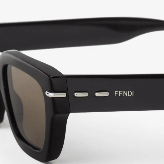 Fendi Sunglasses Selleria Black Acetate - Image 4