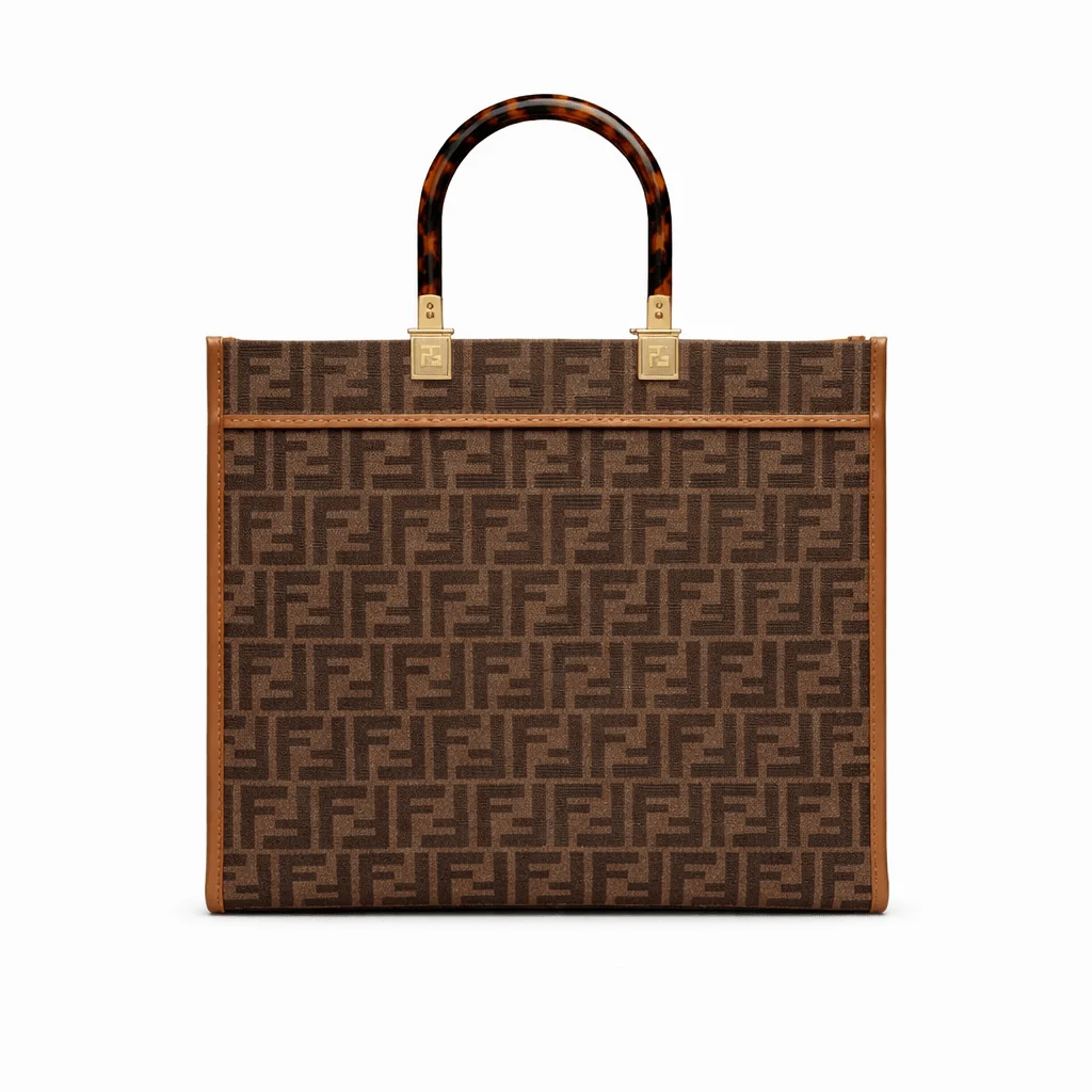 Fendi Sunshine Shopper Tote Bag - Image 2