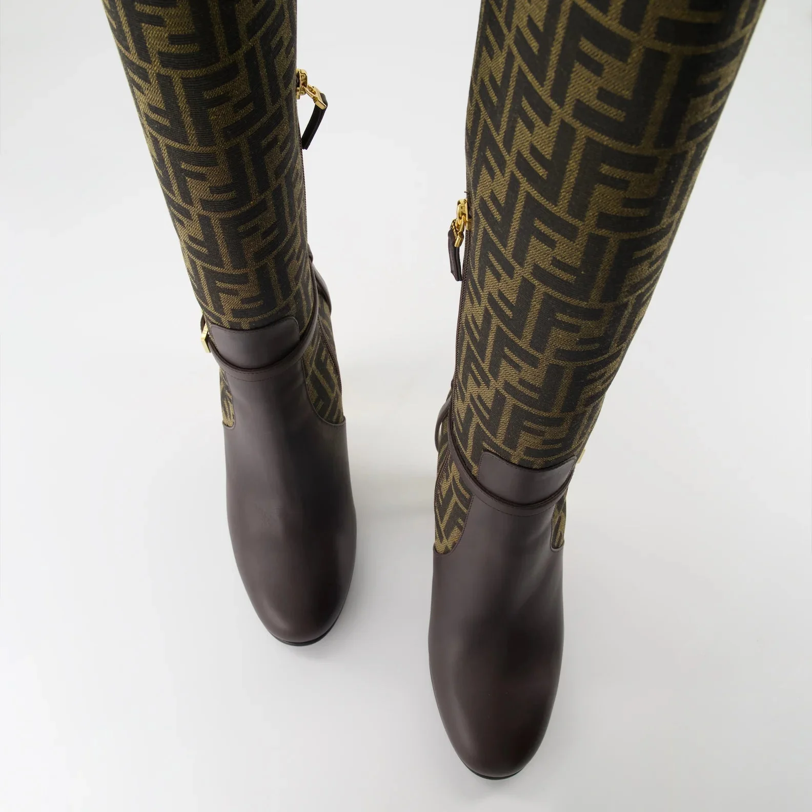 Fendi Delfina Heeled Boots - Image 3