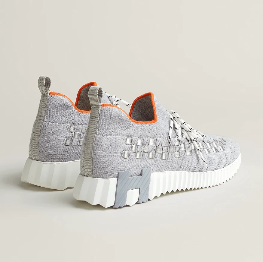 Hermès Flex Slip‑On Sneaker Gray - Image 4