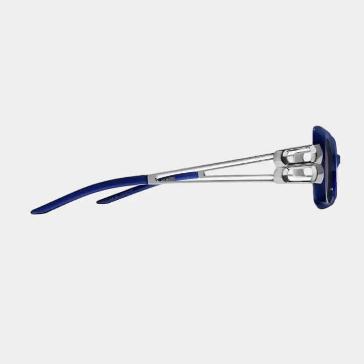 Gentle Monster In Translucent Blue Mixed Frame With Navy Clear Lenses - Image 3