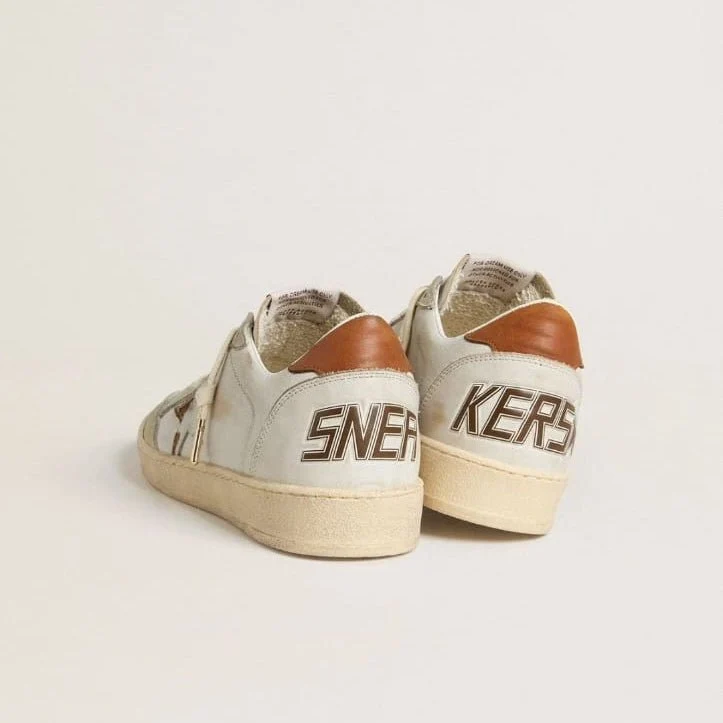 Golden Goose Ball Star With Animal-Print Pony Skin Star - Image 4