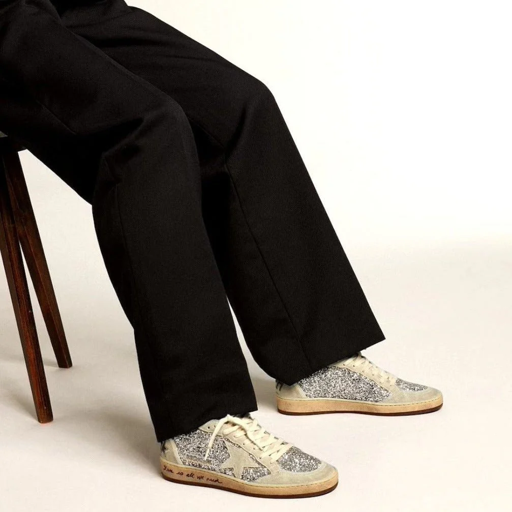 Golden Goose Glitter Sneakers - Image 4
