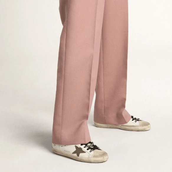 Golden Goose Men's Super-Star With Star In Olive Green Canvas - Image 4