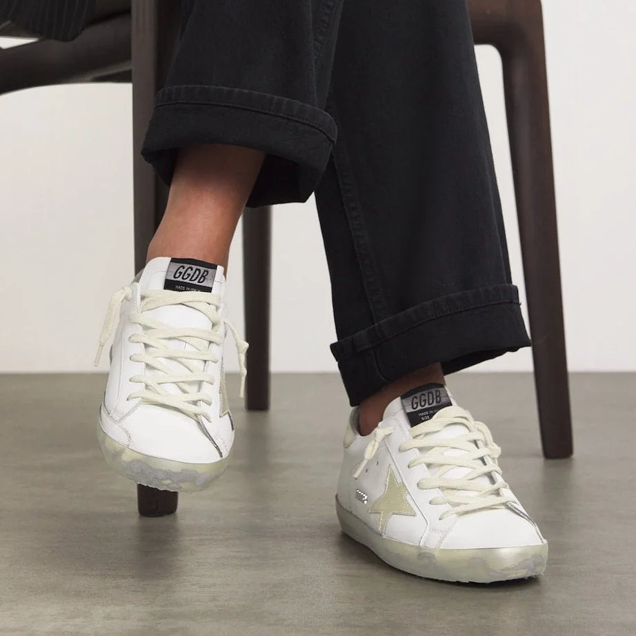 Golden Goose Metallic Superstar Sneakers - Image 3