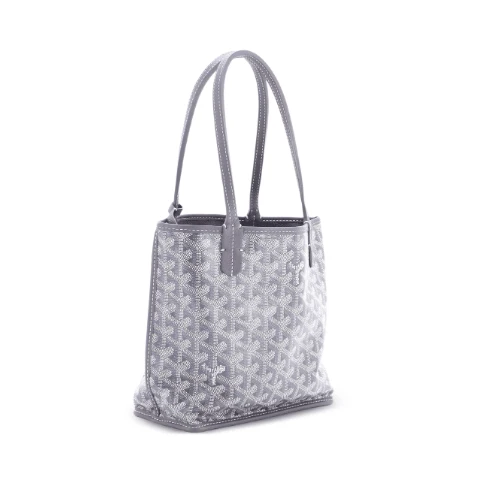 Goyard Small Reversible Canvas Bag With a Shoulder Strap - Image 4