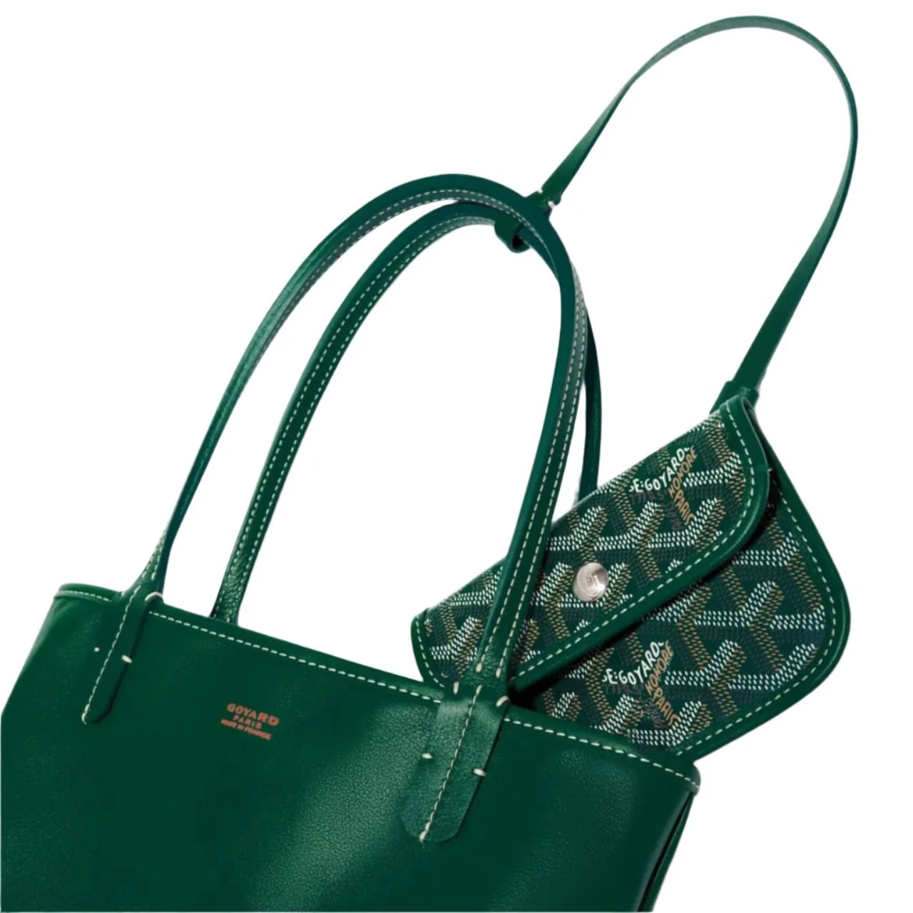 Goyard Reversible Small Anjou Green - Image 3