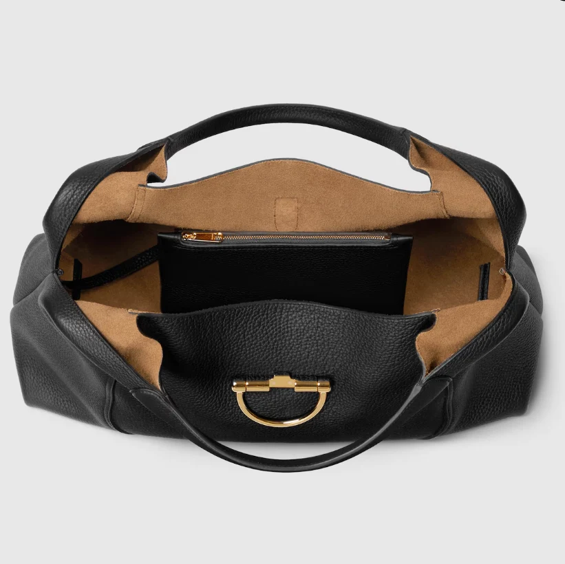 Gucci Softbit Maxi Shoulder Bag Black - Image 2