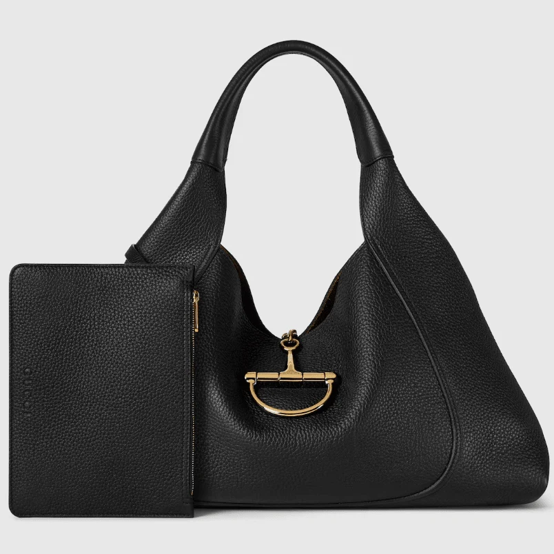 Gucci Softbit Maxi Shoulder Bag Black - Image 3