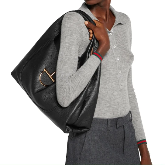 Gucci Softbit Maxi Shoulder Bag Black - Image 7