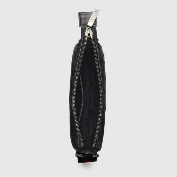 Gucci GG Black Small Messenger Bag - Image 3