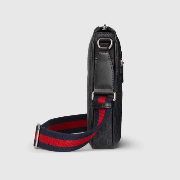 Gucci GG Black Small Messenger Bag - Image 5