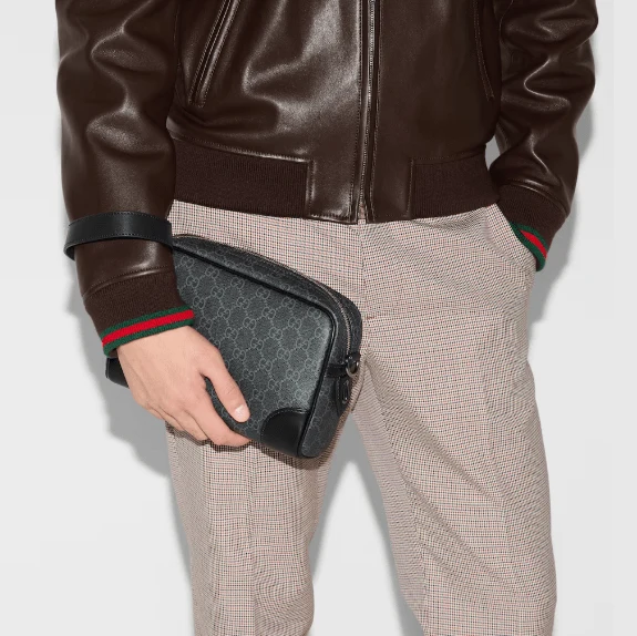 Gucci GG Emblem Small Crossbody Bag - Image 5