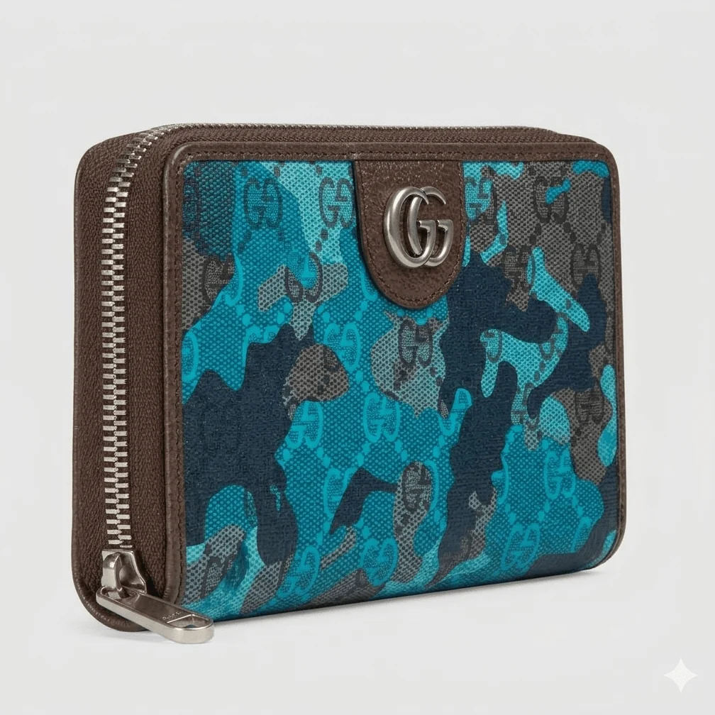 Gucci GG Zip-Around Wallet Canvas - Image 2