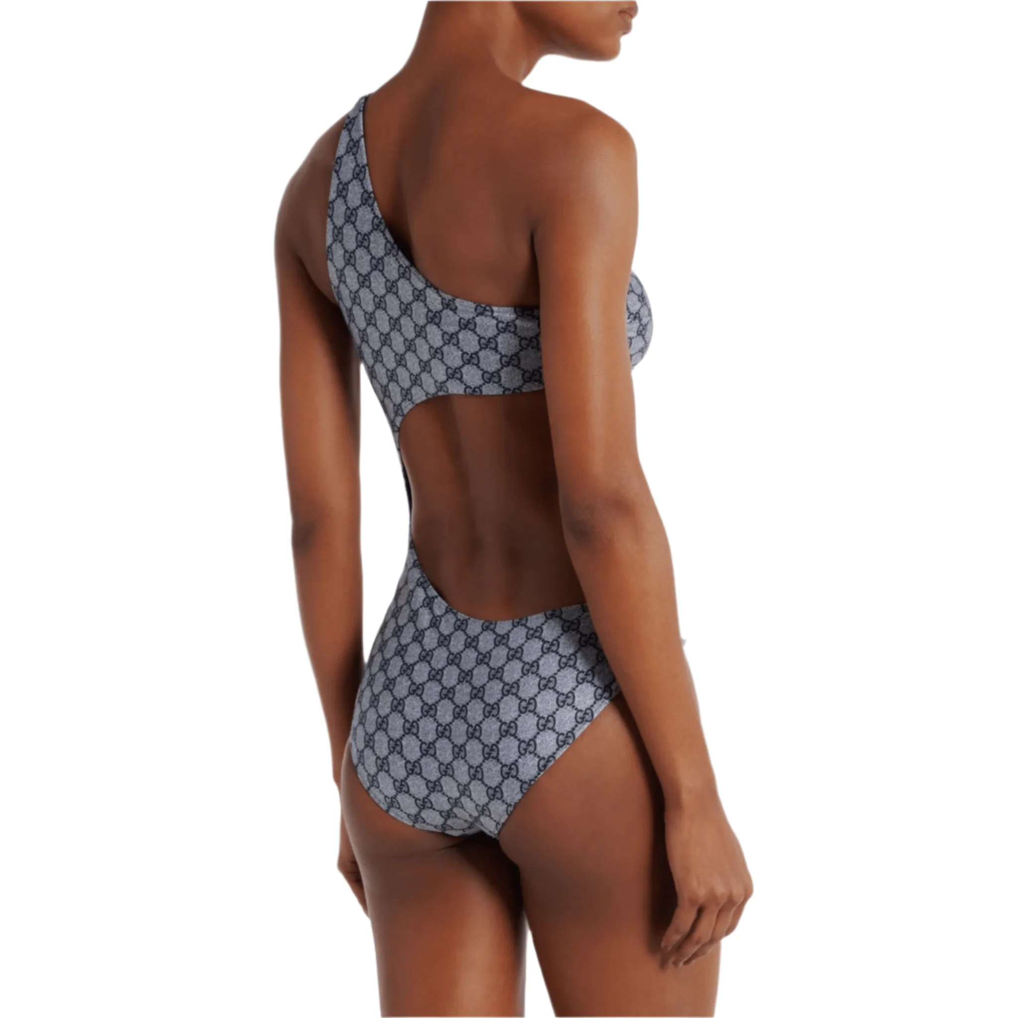 Gucci One Shoulder Swimsuit - Women - Image 2