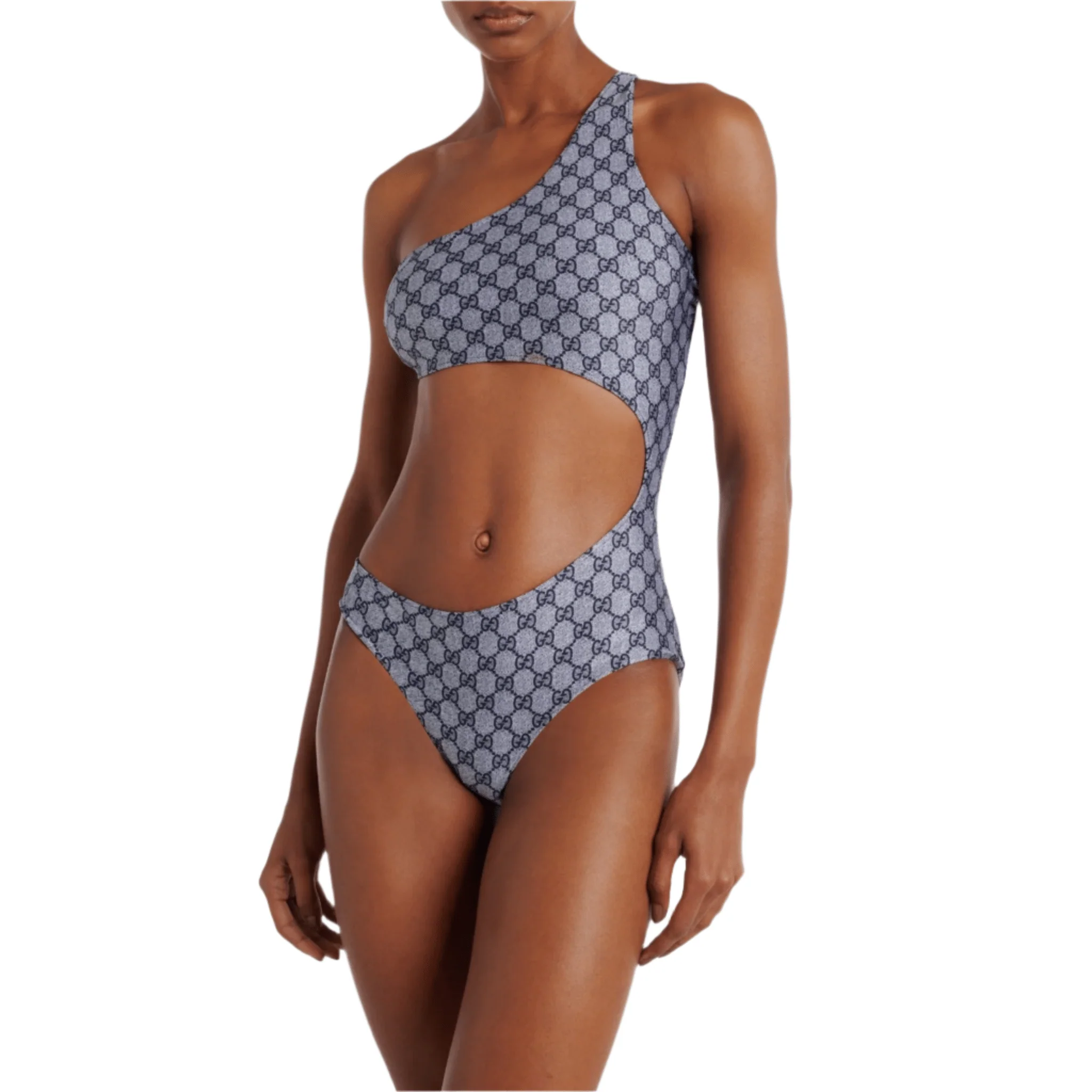 Gucci One Shoulder Swimsuit - Women - Image 3