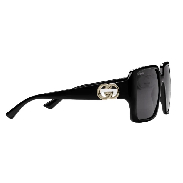 Gucci Oversized Square Sunglasses With Interlocking - Image 2