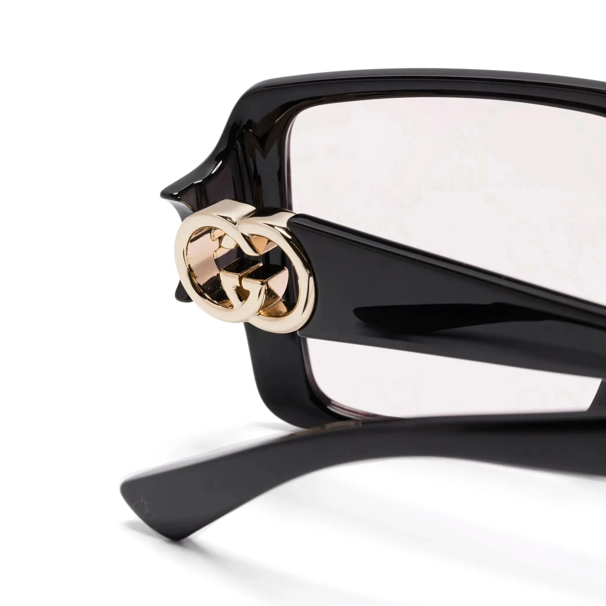 Gucci Square Sunglasses with Interlocking G And Monogram Lenses - Image 2