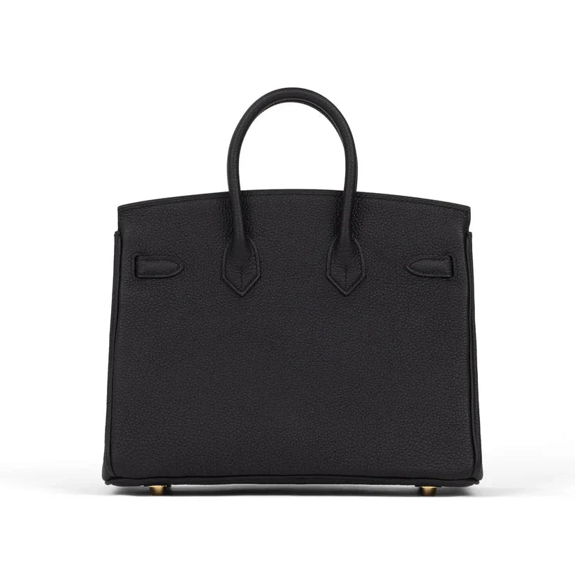 Hermès Birkin 25 Black in Togo Leather With Gold Hardware - Image 4