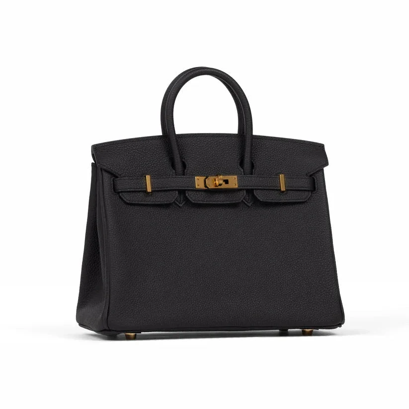 Hermès Birkin 25 Black in Togo Leather With Gold Hardware - Image 5