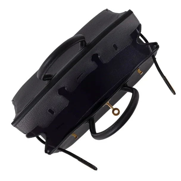 Hermès Birkin 25 Black in Togo Leather With Gold Hardware - Image 6