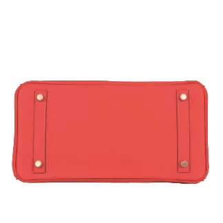 Hermes Birkin 25 Red in Togo Leather With Gold Hardware - Image 5