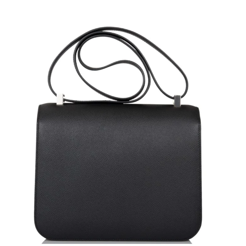Hermès Bag Constance 24 Black Epsom Palladium - Image 3
