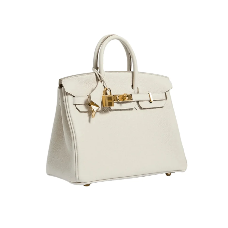 Hermès Birkin 35 cm Handbag in White Swift Leather
