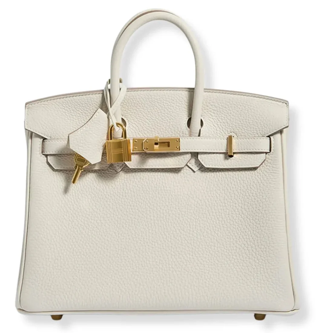 Hermès Birkin 35 cm Handbag in White Swift Leather - Image 2