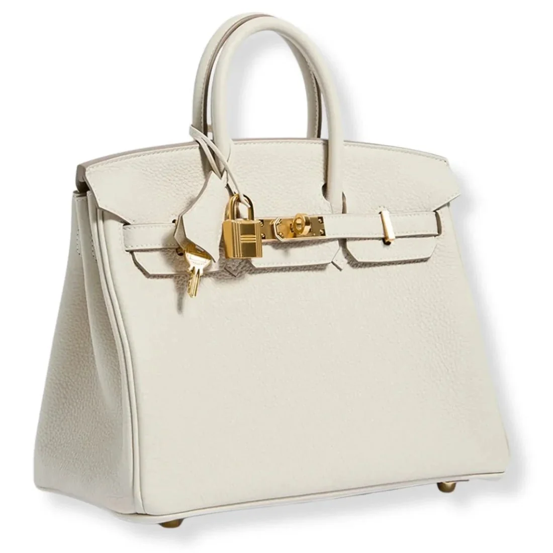 Hermès Birkin 35 cm Handbag in White Swift Leather - Image 7
