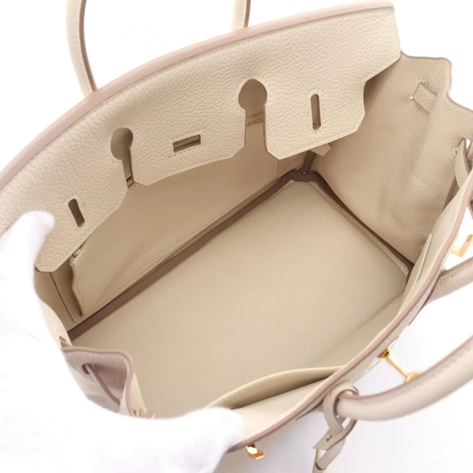 Hermès Birkin 35 cm Handbag in White Swift Leather - Image 8