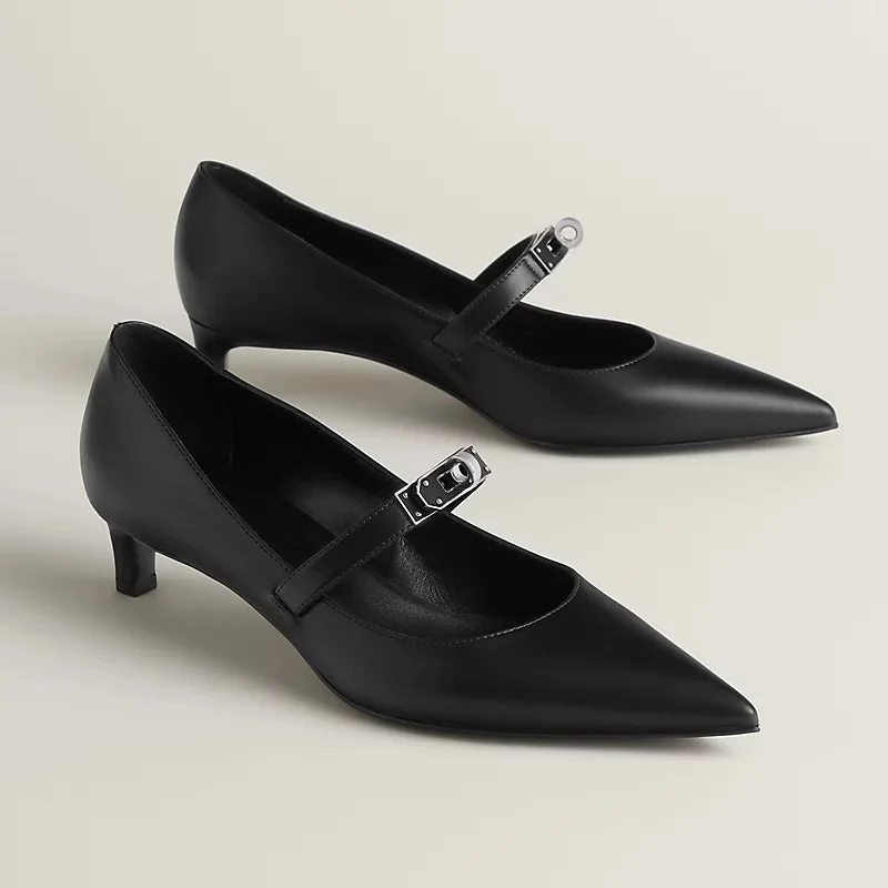 Hermes Bouncing Kiara 40 Pump – Black