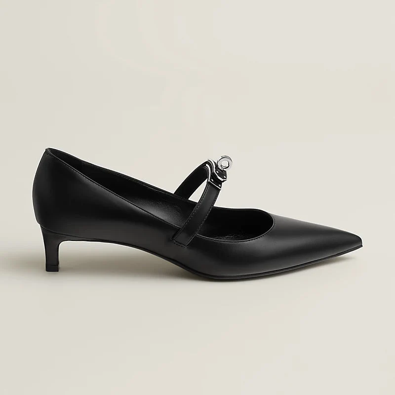 Hermes Bouncing Kiara 40 Pump – Black - Image 3