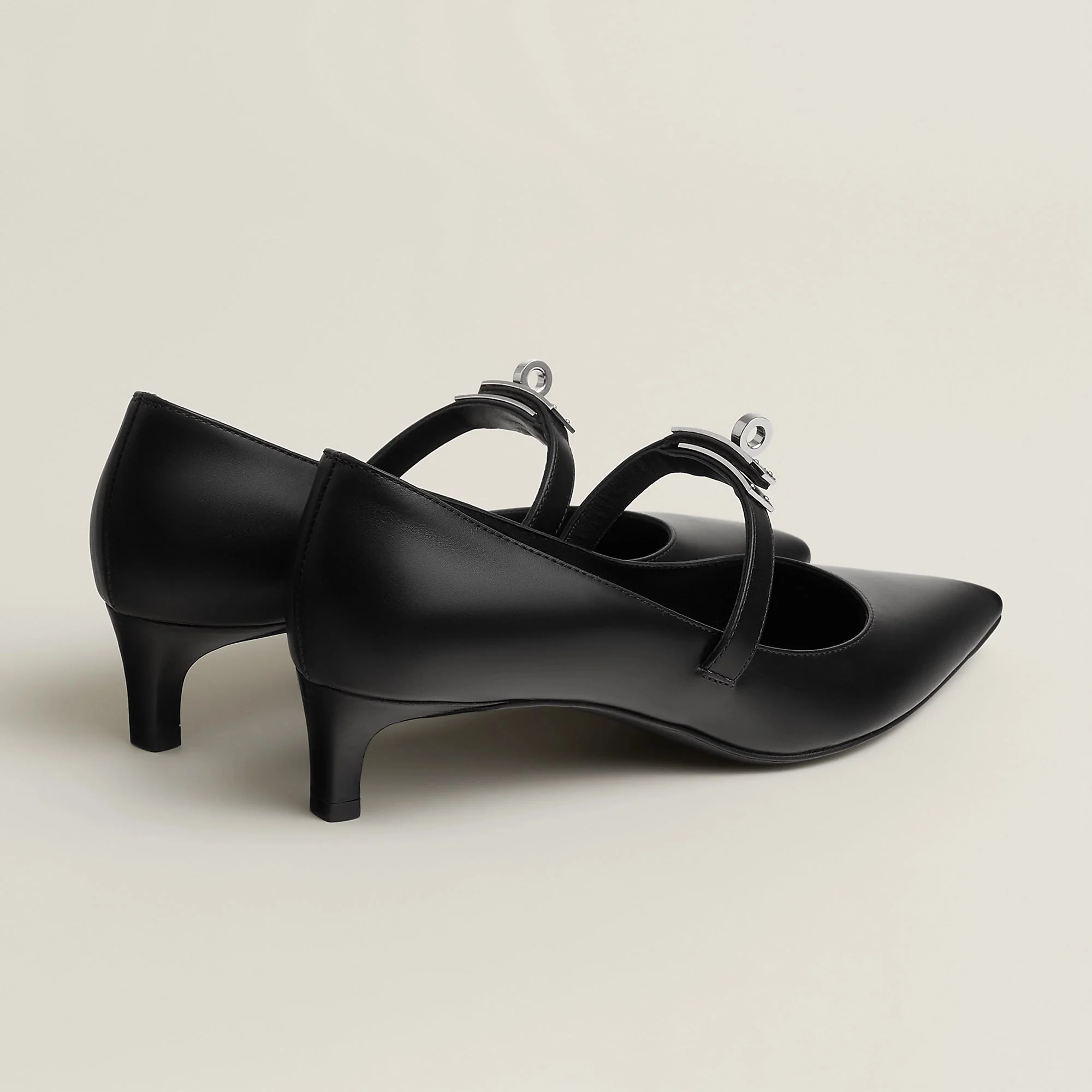 Hermes Bouncing Kiara 40 Pump – Black - Image 4