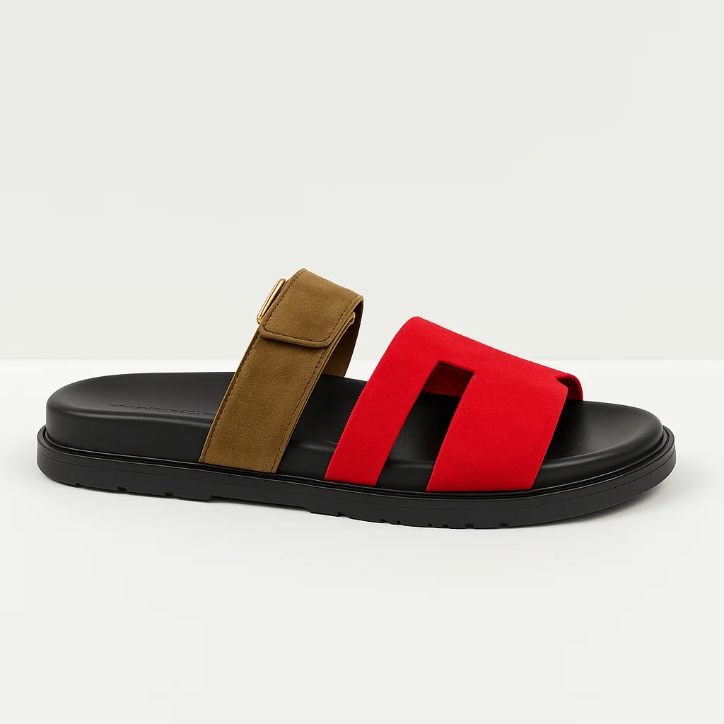 Hermès Chypre Rouge Cinétique Sandal - Image 2