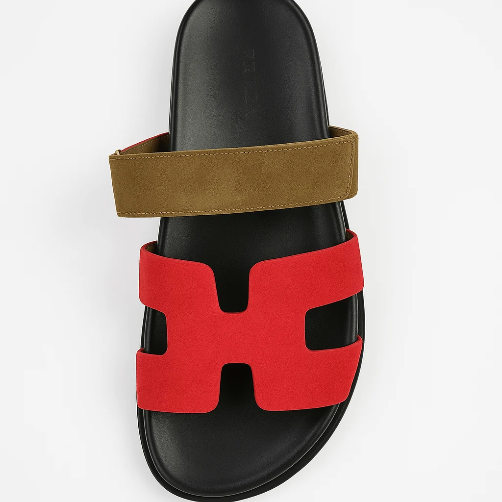Hermès Chypre Rouge Cinétique Sandal - Image 4