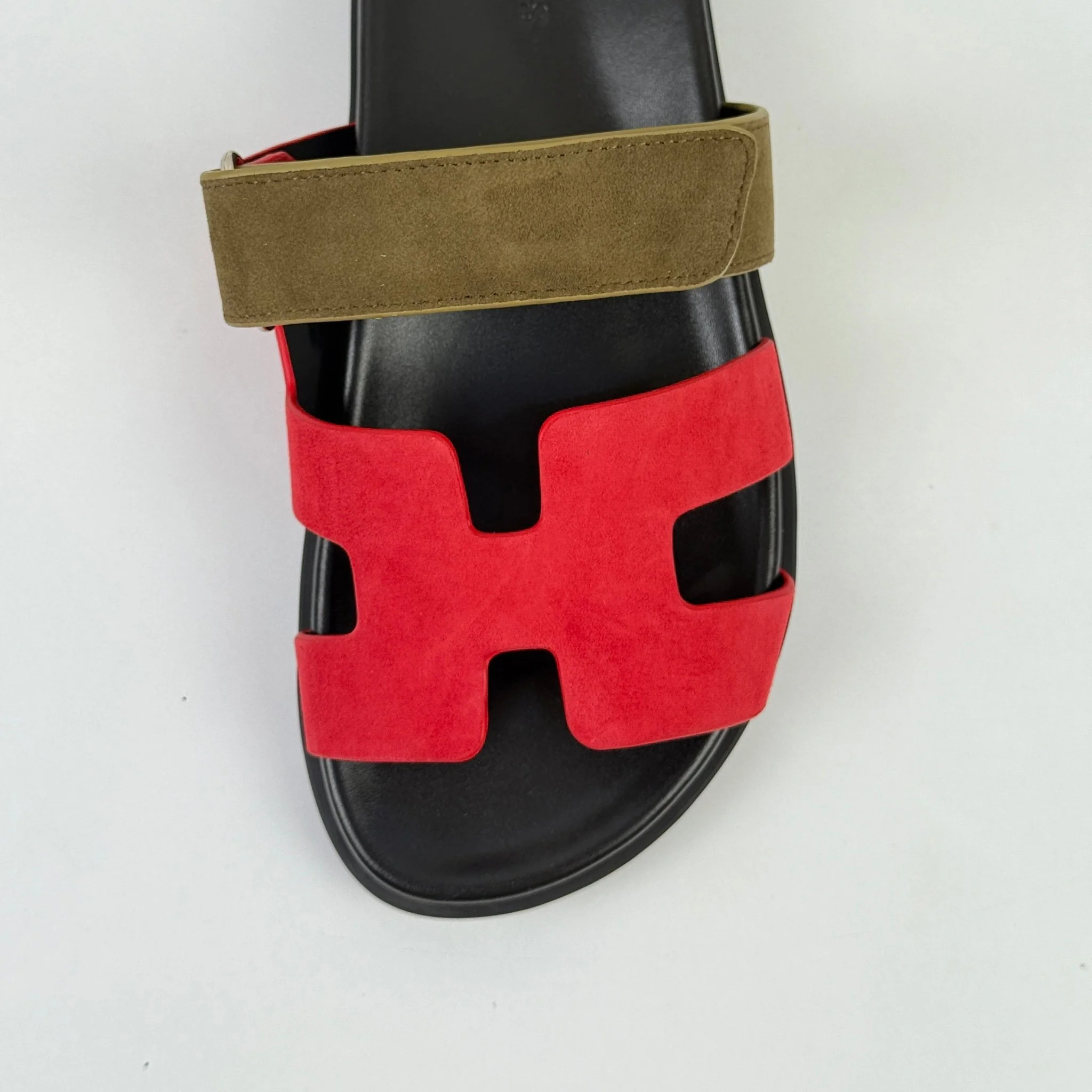 Hermès Chypre Rouge Cinétique Sandal - Image 8