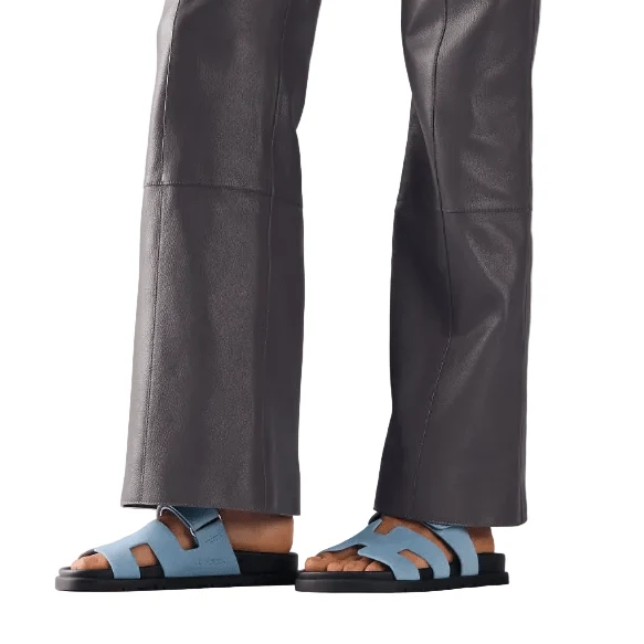 Hermès Chypre Sandal "Plue" - Image 3