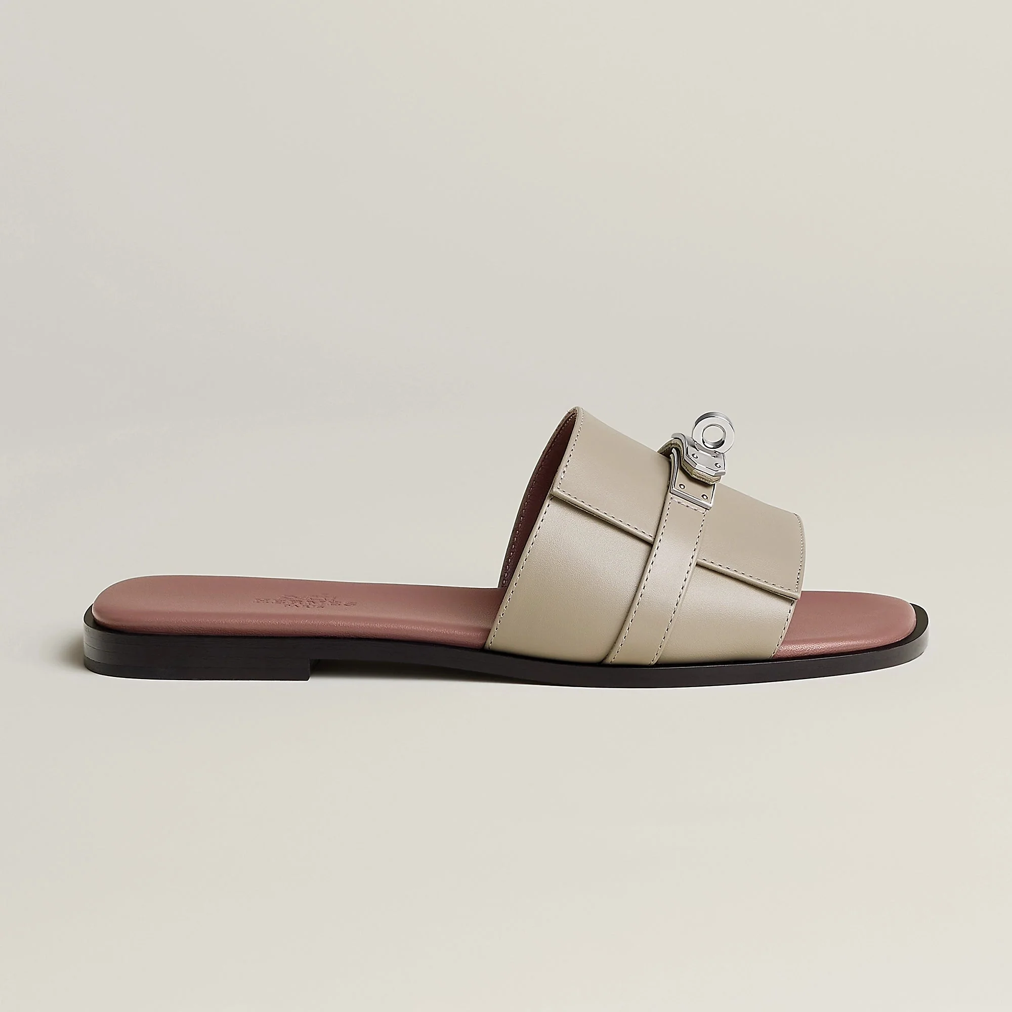 Hermès Giulia Sandal Beige Galet - Image 4
